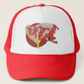 Flash in beweging trucker pet (Voorkant)