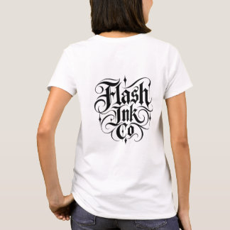 Flash Ink Co - Schedel en Anker T-shirt