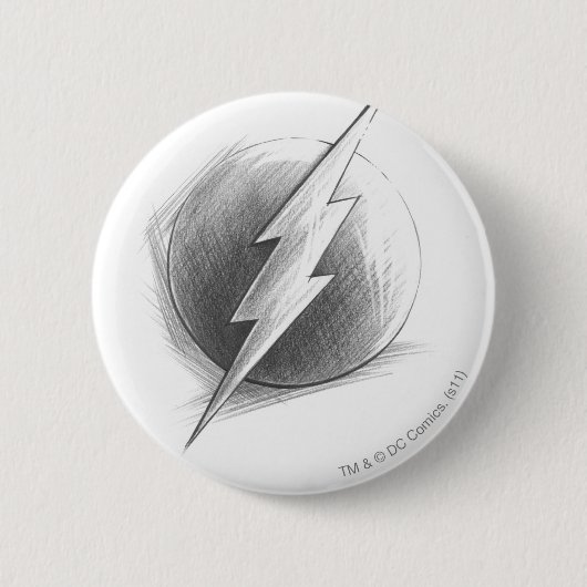Flash Insignia Ronde Button 5,7 Cm (Voorkant)