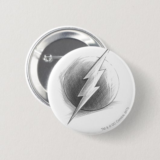 Flash Insignia Ronde Button 5,7 Cm (Voorkant /achterkant)
