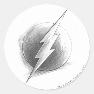 Flash Insignia Ronde Sticker