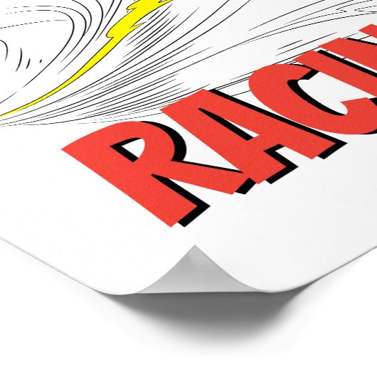 Flash - Je hart gaat tekeer met Valentijn Poster (Hoek)