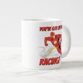 Flash - Je hebt mijn Valentijn voor hartracisme Grote Koffiekop (Voorkant rechts)