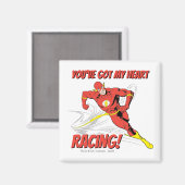 Flash - Je hebt mijn Valentijn voor hartracisme Magneet (Voorkant / Achterkant)