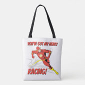 Flash - Je hebt mijn Valentijn voor hartracisme Tote Bag (Achterkant)