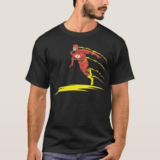 Flash Leaps links T-shirt (Voorkant)