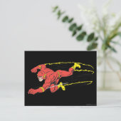 Flash Lunges links Briefkaart (Staand voorkant)