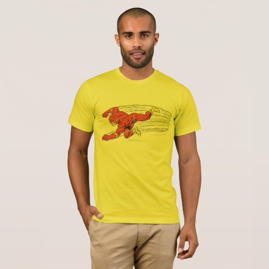 Flash Lunges links T-shirt (Voorkant volledig)