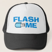 flash_me trucker pet (Voorkant)