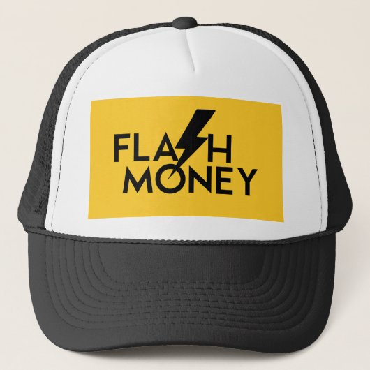Flash Money Cap Trucker Pet (Voorkant)