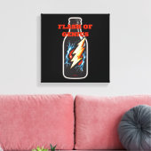 Flash of Genius Canvas Afdruk (Insitu (Woonkamer))
