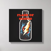 Flash of Genius Canvas Afdruk (Voorkant)