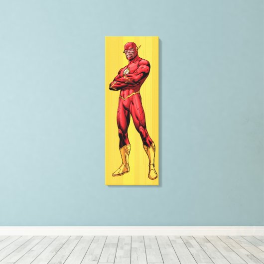 Flash Permanent Canvas Afdruk (Insitu (Houten vloer))