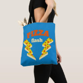 Flash pizza tote bag (Dichtbij)