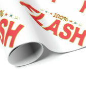 Flash Star-Label Cadeaupapier (Rol Hoek)