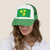 Flash Super Ager-hoed Trucker Pet (In situ)
