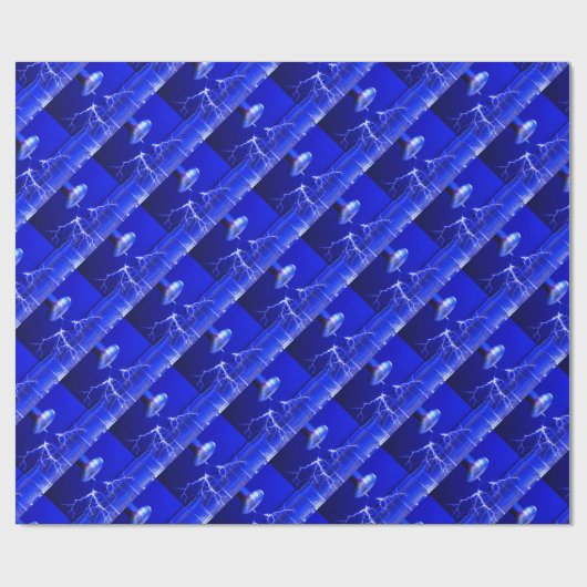 Flash Tesla Coil... Cadeaupapier (Vlak)