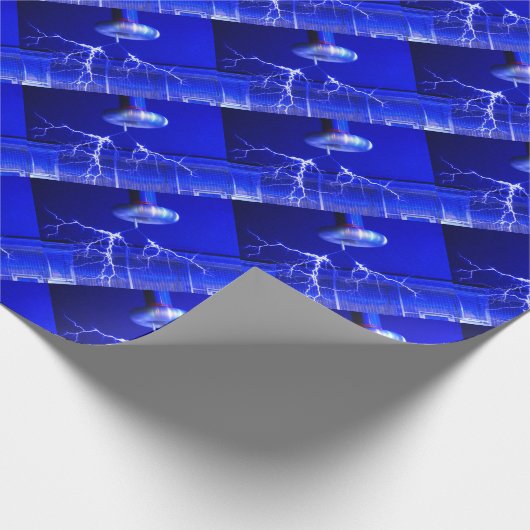 Flash Tesla Coil... Cadeaupapier (Hoek)