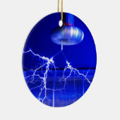 Flash Tesla Coil... Keramisch Ornament (Rechts)