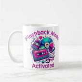 Flashback-modus: geactiveerd – Retro Music Lover Koffiemok (Links)
