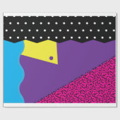 Flashback Wrapping Paper 1980 Cadeaupapier (Vlak)