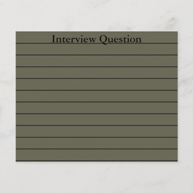 Flashcards voor loopbaanvoorbereiding (Voorkant)