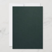 FLASHE GROENE FLUWEEL ZIJDE UW LOGO WORKSHOP EVENE KAART (Achterkant)