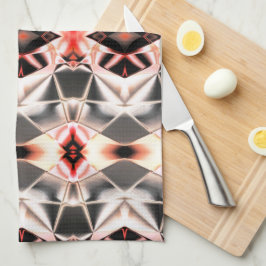 Flashlicht naar donkere verhouding, heldere zalm n theedoek