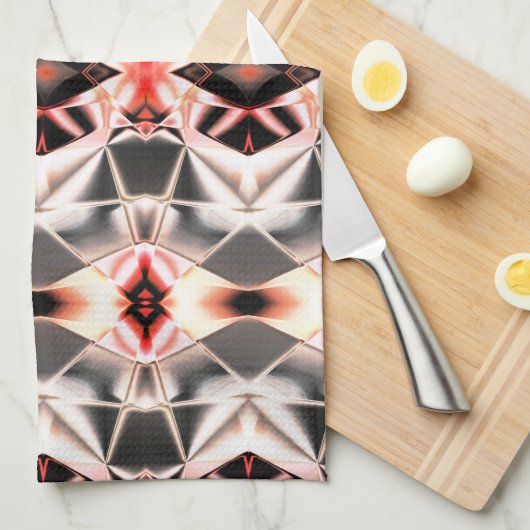 Flashlicht naar donkere verhouding, heldere zalm n theedoek (Quarter Fold)