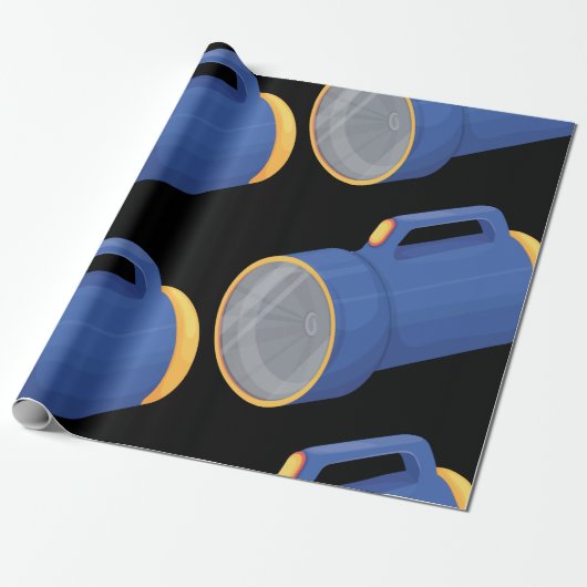 Flashlight Cadeaupapier (Uitgerold)