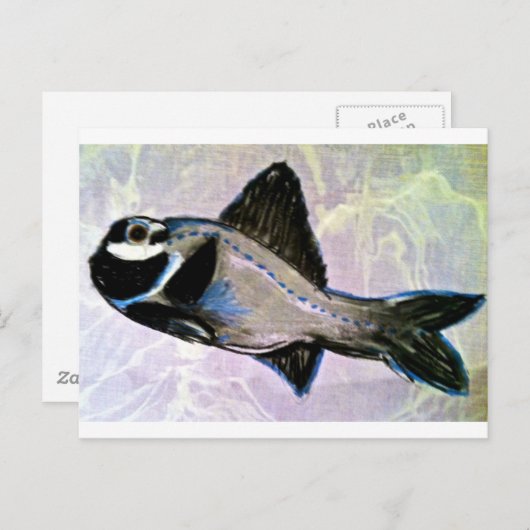 Flashlight Fish Briefkaart (Voorkant / Achterkant)