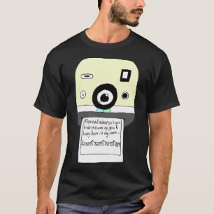 Flashlight van de voorste flessen t-shirt
