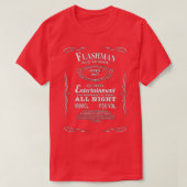 Flashman By The Bottle Design T-shirt (Design voorkant)