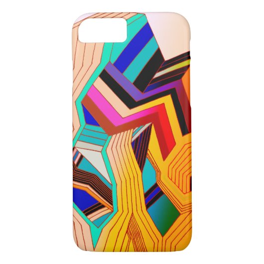 Flashy Art Telefoon Case (Achterkant)