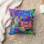 Flashy Art Waterverf Sierkussen (Deken)