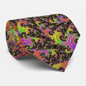 Flashy Fractal Stropdas (Opgerold)