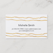 Flashy Lines Visitekaartje (Achterkant)