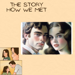 Flashy Love Paar Poster