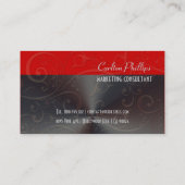 Flashy Marketing Consultant visitekaartjes (Achterkant)