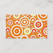 FLASHY PSYCHEDELIC-VISITEKAARTJES - KROEPKAARTEN CONTACTKAARTJE (Achterkant)