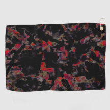 Flashy red blots op donkergrijze rotsbodem, textuu