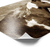 Flashy Tobinano Mare Sepia Foto Afdruk (Hoek)