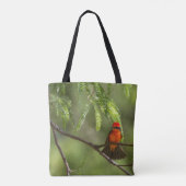 Flashy Vermillion Flycatcher Tote Bag (Achterkant)
