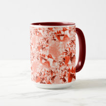 Flashy-zalm rood met wat helder en verdraaid