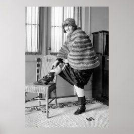 FLASK 1922 VAN HET VERBOD VAN DE VLAKKER POSTER