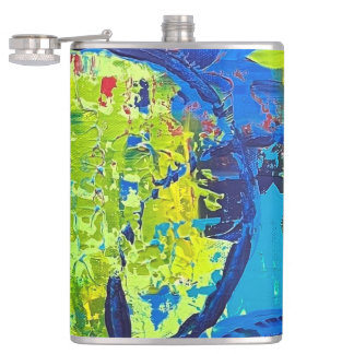 Flask Abstract ontwerp Heupfles