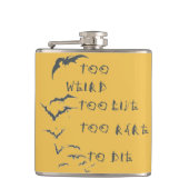 Flask "Angst en lust in Las Vegas" Heupfles (Voorkant)