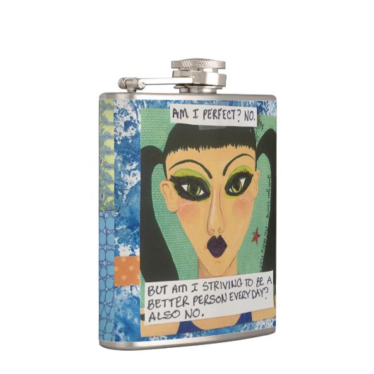 Flask, ben ik perfect? Nee. Heupfles (Rechts)