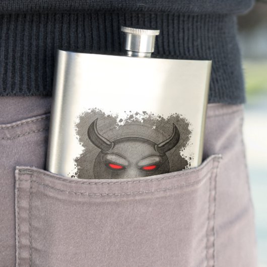 Flask Devilmoji Vintage Flacon (Voorbeeld)