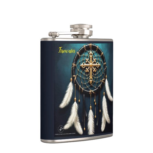 Flask door James Michael Miller 3/1812024 Heupfles (Rechts)